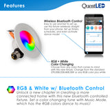 4 inch 10W LED Smart Downlight Compatible with Google Smart Home and Amazon Alexa