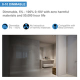 LED 4-Inch Round 10W Dimmable MR16 Retrofit 12V Downlight