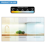 LED Undercabinet Linear Fixture Dimmable Bronze Finish CCT Tri Color