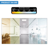 LED 1x2 Surface Mount LED Panel - 22W, 2,000 Lumens - Dimmable - 5CCT: 2700K, 3000K, 3500K, 4000K, 5000K Selectable - 120V - CRI>90 - Integrated Driver - UL, JA-8 & Energy Star Listed