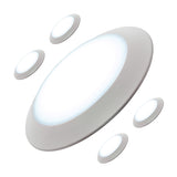 LED 8" Inch Disk Light 18W Dimmable Works With 3O and 4O J-Box