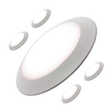 LED 8" Inch Disk Light 18W Dimmable Works With 3O and 4O J-Box