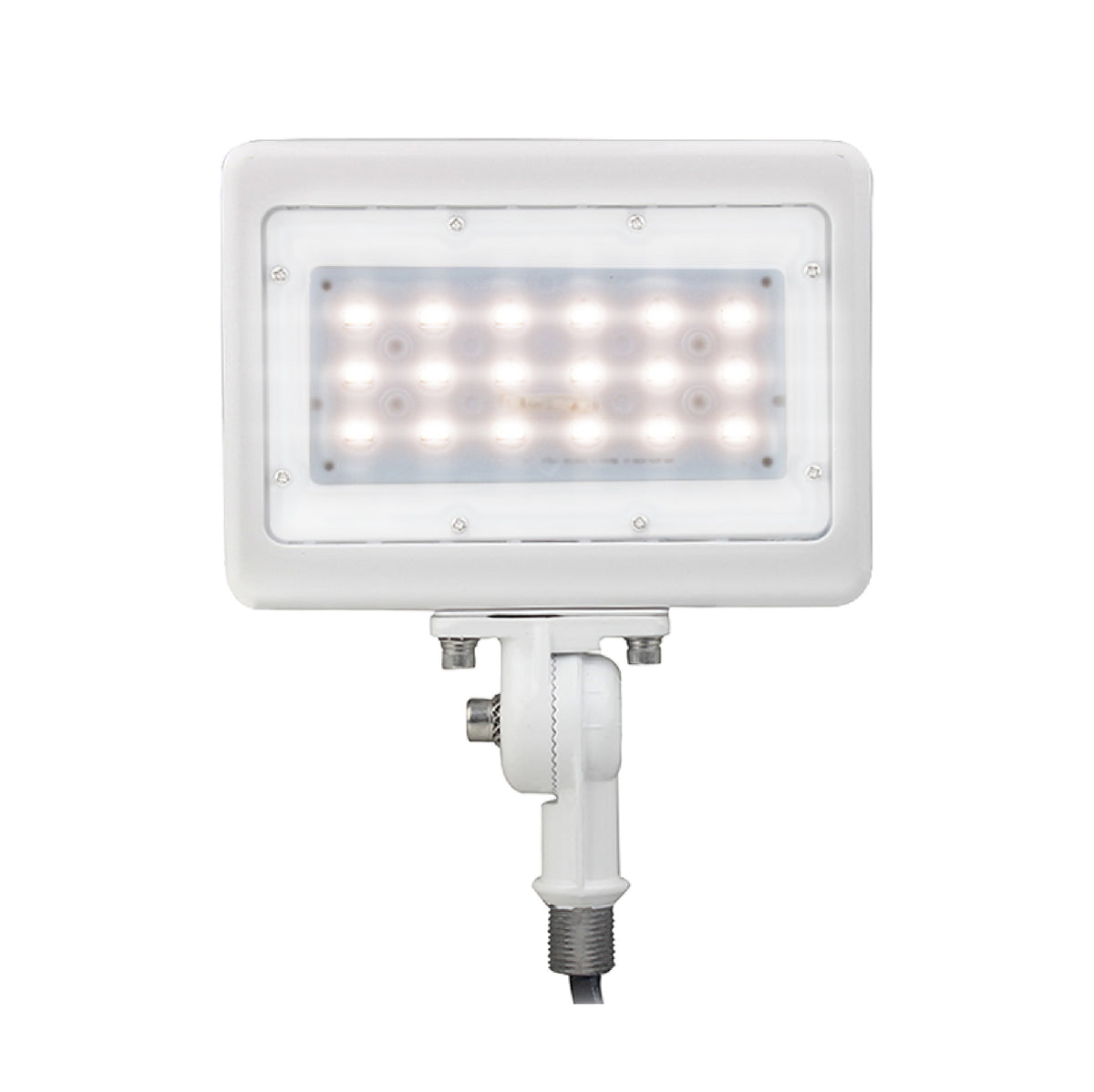 LED Small Flood Light Security Fixture Wattage Selectable 50W 35W Quest LED