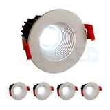 LED 2" Inch 8W Canless Downlight With Junction Box Dimmable