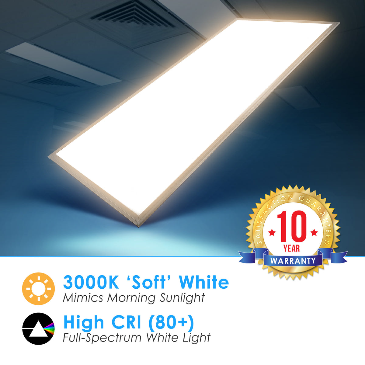 svar blive forkølet Trivial LED 2X4 50W Edge Lit Panel Dimmable – Quest LED
