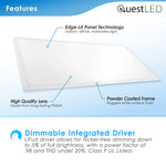 LED 2X4 50W Edge Lit Panel Dimmable