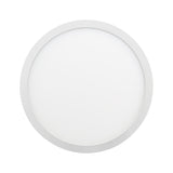 LED 12" Inch Round Surface Mount Fixture - 1,400 Lumens - Dimmable - 120V - 5 CCT Selectable: 27000K, 3000K, 3500K, 4000K, 5000K