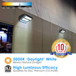 LED Double Rotating Wall Pack 80W Non-Dimmable