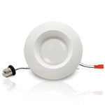 6 INCH ROUND RETROFIT WHITE RECESSED LIGHT - 120-277V - E26 QUICK CONNECT - 3 WATTAGE SELECTABLE: 12W/15W/18W (900/1100/1300LM) - 5CCT: 2700K-5000K COLOR SELECTABLE - 0-10V DIMMABLE - CRI>90 - UL /ENERGY STAR/ JA8 CERTIFIED