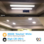 LED 6' Inch Canless J-Box Downlight 9W Dimmable