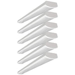 4FT LED Wraparound Linear Ceiling Light Flush Mount Fixture - 48W 5040 Lumens - Dimmable 0-10 - ETL and ES Listed - Workshop, Office, Kitchen - 6 Pack