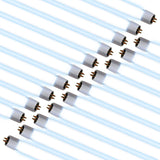 LED T5 4FT Type A & B Tube 24 Watt | PC Coating Wire Ballast Double Sided or AC Direct | 30 Pack