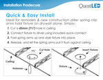 2" Adjustable Downlight With Junction Box (Canless Module)
