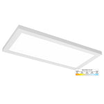 LED Surface Mount Panel Built In Internal Driver; 0-10V Dimmable; Ultra Thin Ceiling Fixture; 120-277V, Built In Driver; 3 Color 3000K, 4000K, 5000K; UL/DLC; (ONLY 1 Inch Thick)