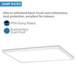 LED Surface Mount Panel Built In Internal Driver; 0-10V Dimmable; Ultra Thin Ceiling Fixture; 120-277V, Built In Driver; 3 Color 3000K, 4000K, 5000K; UL/DLC; (ONLY 1 Inch Thick)