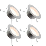 LED 5/6" Inch Retrofit Downlight - 3 Wattage Changeable: 12W/15W/18W 900/1100/1300 Lumens - 5 CCT: 2700K, 3000K, 3500K, 4000K, 5000K Selectable - Dimmable - 120V