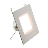 LED 6" Inch Retrofit Square Downlight - 16.5W 1200 Lumens - Dimmable - 120V