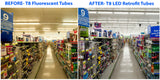 LED 4ft T8, T10, T12 Type A & B Tube Frosted Lens (30 Pack)