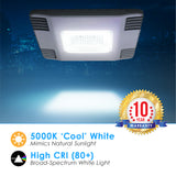 LED Garage Canopy - 150W 18,000 Lumens - 5000K- 120-277V