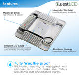 LED Waterproof Canopy Gas Station Light Fixture 150W