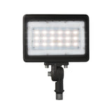 LED Mini Flood Light Security Fixture - 30W 3,819 Lumens - TRI Color 3CCT Switch: 3000K, 4000K, 5000K - Bronze Finish