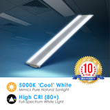 LED 4 Ft Foot Linear Highbay - 3 Wattage Adjustable (Lumen Selectable) - Dimmable -120-277V