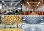 LED 4 Ft Foot Linear Highbay - 3 Wattage Adjustable (Lumen Selectable) - Dimmable -120-277V