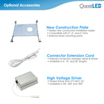 LED 2" Inch 8W Canless Downlight With Junction Box Dimmable