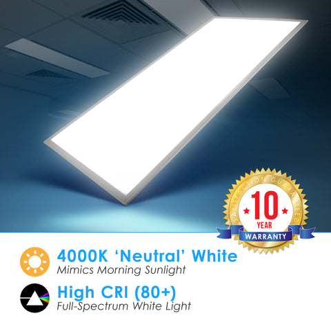 LED 2X4 72W Edge Lit Panel Dimmable