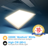 LED 2X2 Edge Lit Panel - 40W 4,600 Lumens - Dimmable - 120-277V