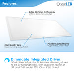 LED 2X4 72W Edge Lit Panel Dimmable