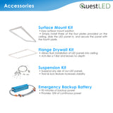 LED 2X4 50W Edge Lit Panel Dimmable