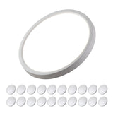 LED 7" Inch 15W Flush Mount Fixture - 5CCT: 2700K, 3000K, 3500K, 4000K, 5000K - Dimmable