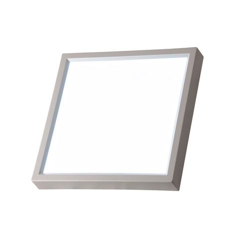 LED 7" Inch Square 15W Flush Mount Fixture Dimmable
