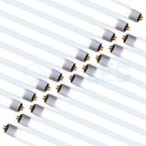 LED 4ft 20W T5 Tube Ballast Bypass (Frosted Lens, 30-Pack)